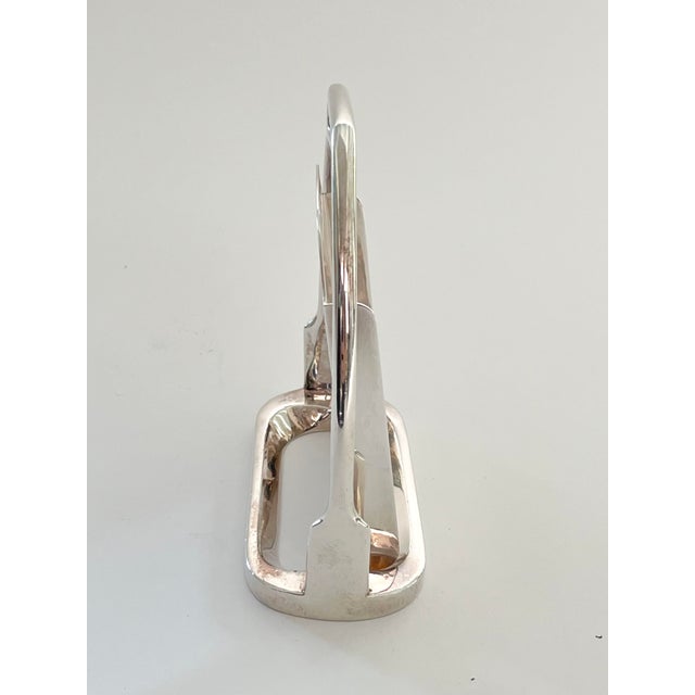 Hermès Paris Stirrup Form Frame or Card Holder Accessory For Sale In Detroit - Image 6 of 9
