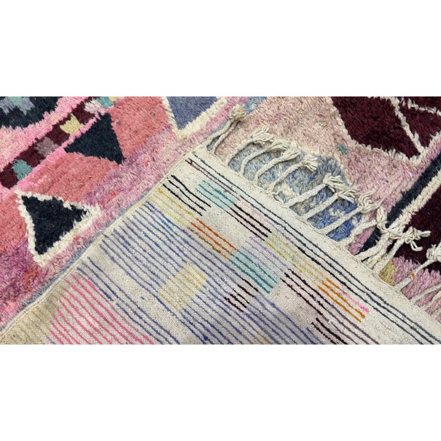 Mid Century Moroccan Rug 9’9" X 12’8" For Sale In New York - Image 6 of 9