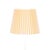 Contemporary Poldina Metal Graphic Shade - Sunflower Stripes For Sale - Image 3 of 3