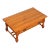 English Traditional Style Pine One-Drawer Coffee Table For Sale