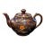 Vintage Japanese Moriage Hand Painted Redware Teapot For Sale
