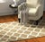 Textile 10x14 Iris Moroccan Brown Geometric Modern Flatweave Wool Carpet Rug For Sale - Image 7 of 8