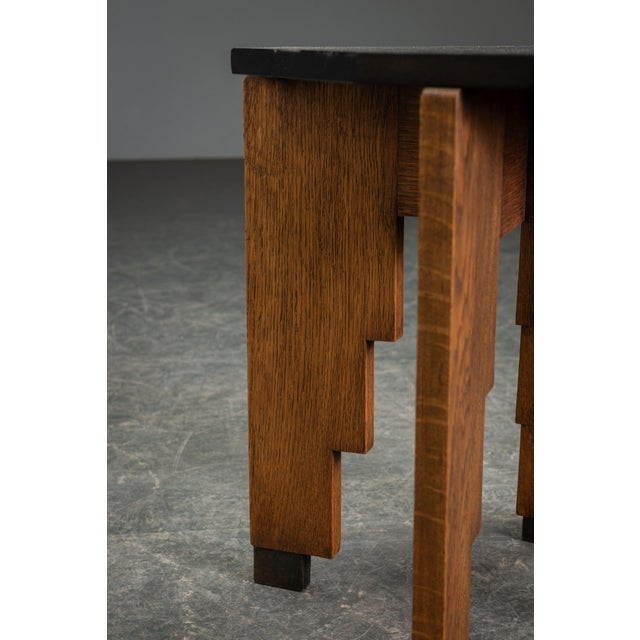 1920s Antique Art Deco Side Table, 1920s For Sale - Image 5 of 11
