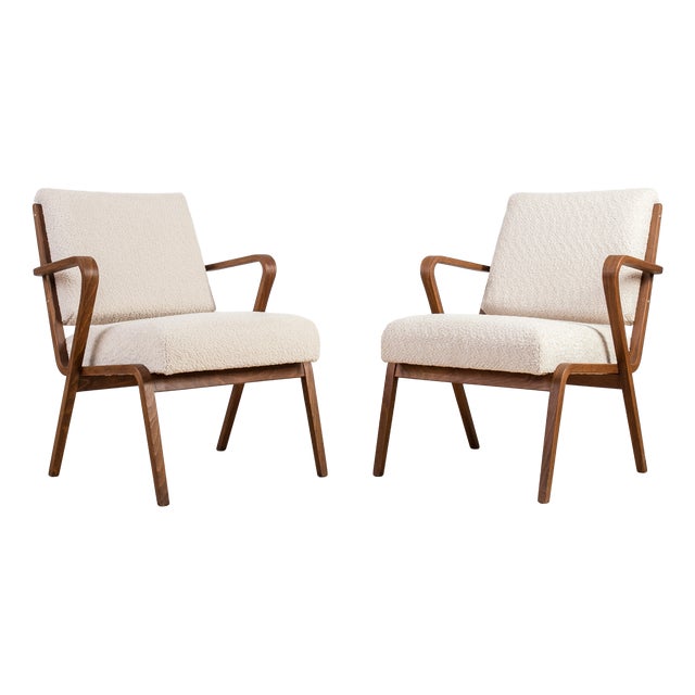 Vintage German Model 53693 Chairs by Selman Selmanagic, 1957, Set of 2 For Sale