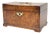Georgian Walnut Rectangular Tea Caddy, 18th Century For Sale