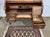 Wood Louis XVI Roll-Top Desk in Mahogany and Walnut with Cloverleaf Locks For Sale - Image 7 of 18