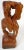 1960s "Horse & Weary Rider" Large Abstract Carved Wood Sculpture For Sale - Image 5 of 7