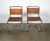Mid 20th Century Pair of Bauhaus-Style Chrome and Brown Leather Cantilever Chairs For Sale - Image 17 of 17