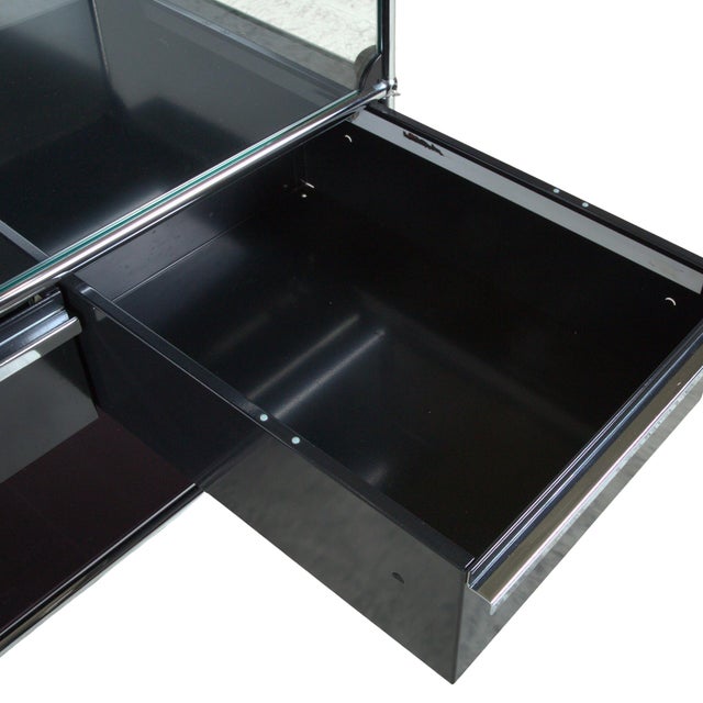 Stone Sideboard in Black with Granite Top from USM Haller For Sale - Image 7 of 13