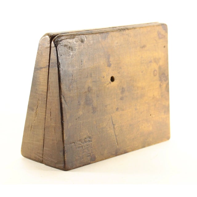 Rustic European Early 19th Century Wooden Mold for Chocolate, Marzipan or Speculaas Cookies With Duck For Sale - Image 3 of 12