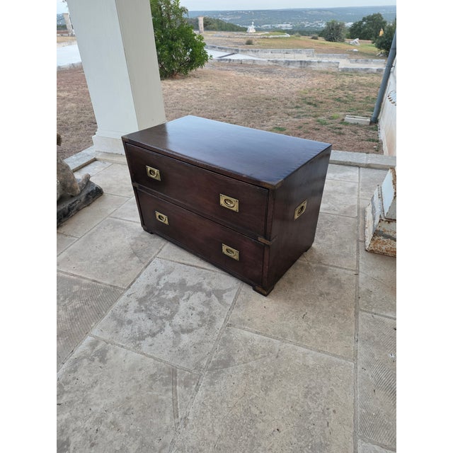 Early 20th Century English Campaign Chest For Sale - Image 11 of 17