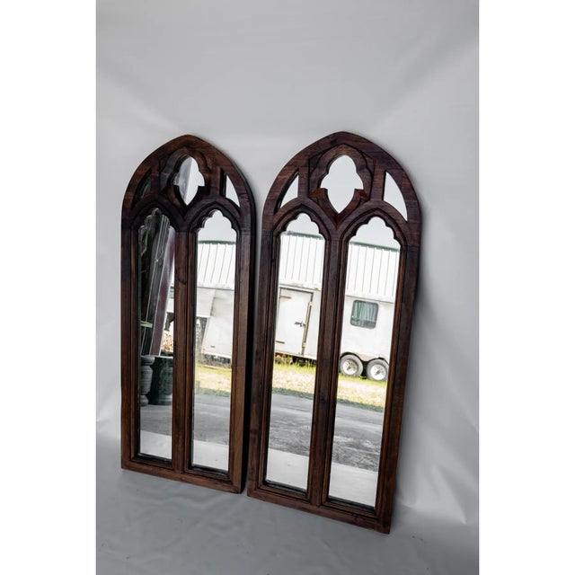 Wall Mirror Arch Top For Sale - Image 11 of 11