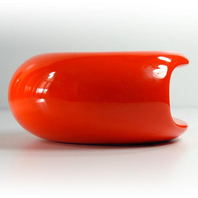 Mid-Century Green Ceramic Ashtray by Boccato, Gigante, Zambusi for Sicart, Italy, 1970s For Sale - Image 9 of 11