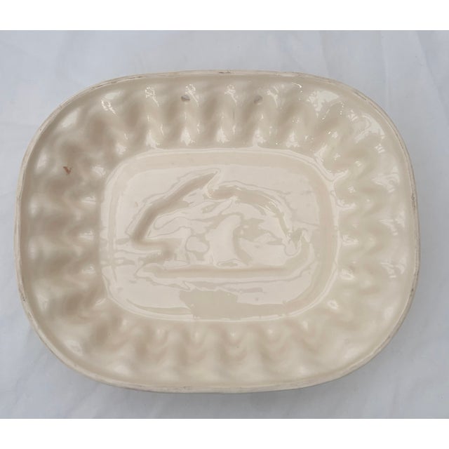 1980s Decorative White Bunny Rabbit Mold For Sale In Palm Springs - Image 6 of 10