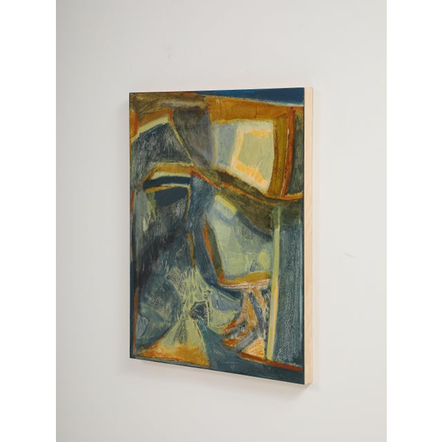 Abstract Rise | Original Abstract Painting on Panel For Sale - Image 3 of 12