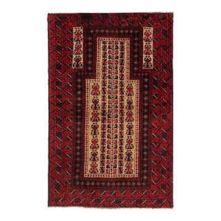 Pasargad DC Fine Hand Knotted Balouchi Rug For Sale