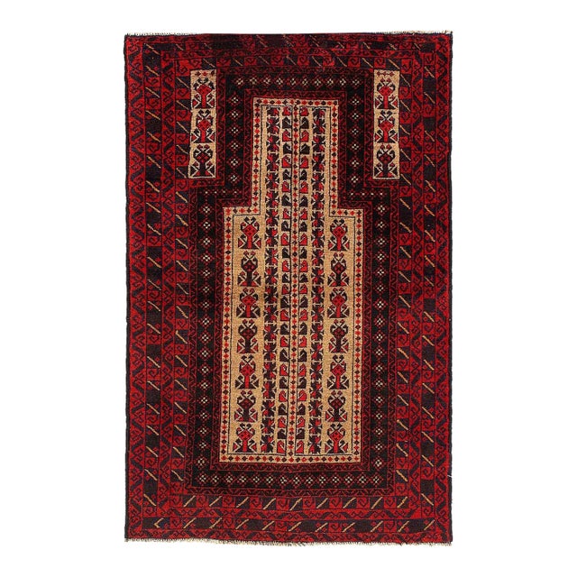 Pasargad DC Fine Hand Knotted Balouchi Rug For Sale