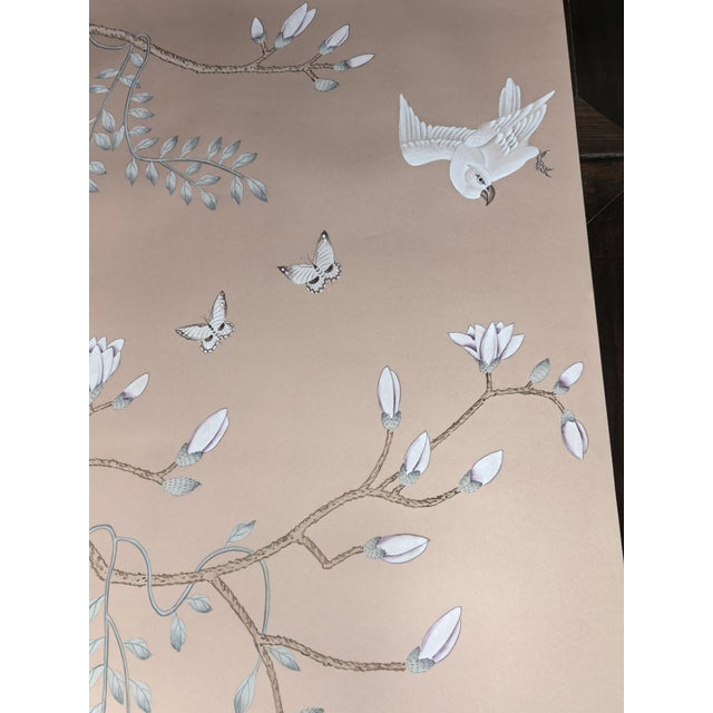 If you love the look of De Gournay wallpaper but not the price, this is for you. Chinoiserie Hand-Painted Wallpaper Panels...