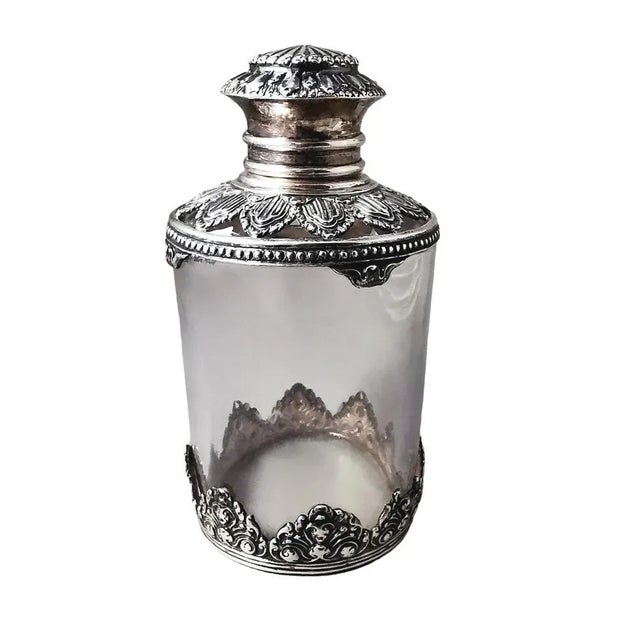 Victorian Crystal and Silver Bottle, 1905 For Sale - Image 13 of 13