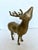 Vintage Brass Deer Figurines - Set of 2 For Sale - Image 11 of 11