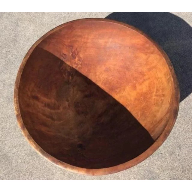 Rustic Large 19th Century Butter Bowl For Sale - Image 3 of 6