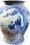 Ceramic Vintage Chinoiserie Large Blue and White Porcelain Ginger Jar 23" H For Sale - Image 7 of 13