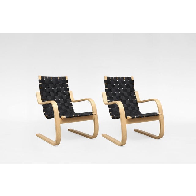Artek Model 406 Armchair by Alvar Aalto for Artek, 1930s, Set of 2 For Sale - Image 4 of 4