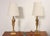 Mid-Century Modern Vintage Male and Female Figural Carved Table Lamps by Clifford C Stasack - Pair For Sale - Image 3 of 18