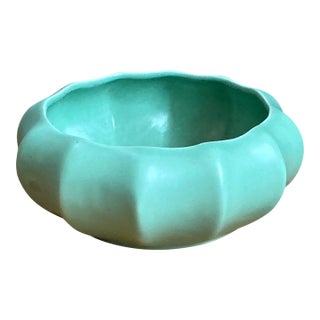 Vintage Haeger Sculptural Ceramic Bowl For Sale