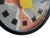 Vintage Neos wall clock made in Italy by Lorenz, designed by renowned designers Nathalie Du Pasquier and George Sowden,...