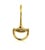 This authentic Roberto Coin diamond horse-bit charm pendant is crafted in solid 18k yellow gold and features a classic...