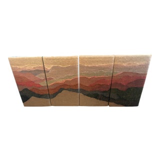 Mid-Century Modern Signed Barbara Grinell Orginal Wall Art For Sale