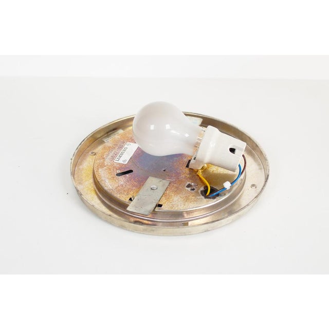 Gold Bubble Glass Flush Mount Light by Helena Tynell for Glashütte Limburg For Sale - Image 8 of 9