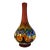 18 Inch Tall Mid-Century Murano Millefiori Polychrome Art Glass Vase For Sale