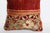 Red Vintage Rug Pillow Cushion Cover -16'' X 24'' For Sale - Image 8 of 10