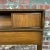 Mid-Century Modern United Furniture Walnut Headboard With Storage For Sale - Image 3 of 11