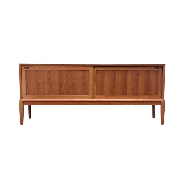 Mid-Century Modern Oak Sideboard by Bramin, 1960s For Sale - Image 17 of 17
