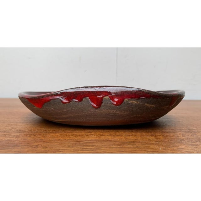 Mid-Century Danish Studio Pottery Bowls from Ernst Pottery, Faxe, 1960s, Set of 2 For Sale - Image 13 of 18