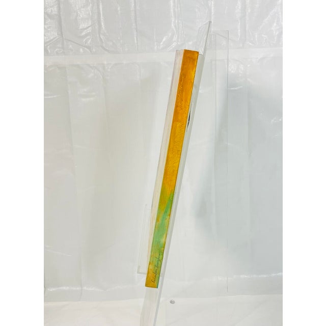 Sam Richardson “Amana Series” Abstract Painting on Board, American Abstract For Sale - Image 13 of 18