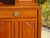 Vintage Oak Buffet with Sentry Boxes and Mirror For Sale - Image 4 of 18