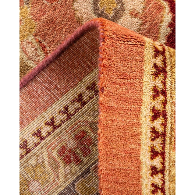Mogul Hand-Knotted Area Rug - Pink, 8' 1" x 12' 6" For Sale In New York - Image 6 of 8
