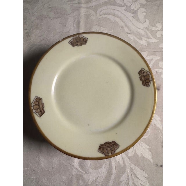 Antique J&c Bavaria 1898-1923 "Art Nouveau" Hand Painted Plates. Each Plate Different - Set of 10 For Sale - Image 4 of 13