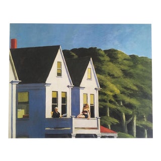 Edward Hopper Vintage 1999 Lithograph Calendar Print " Second Story Sunlight " 1960 For Sale