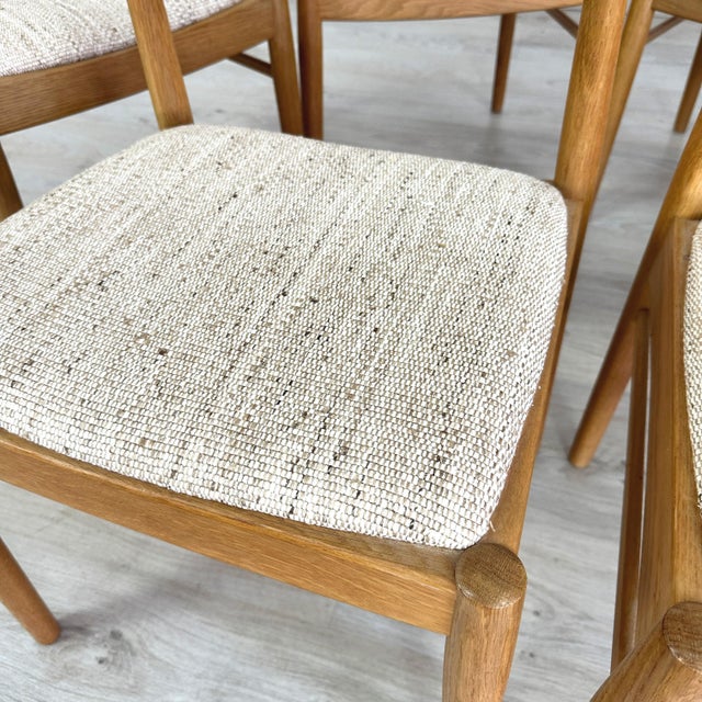 Beige Korup Stolefabrik Dining Chairs – Set of 6 For Sale - Image 8 of 11