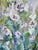 This painting, titled "From the Garden" is a semi-abstract impressionistic oil painting on canvas by the popular Nordic...