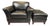 Stickley Keeler Lounge Chair + Ottoman, Set For Sale