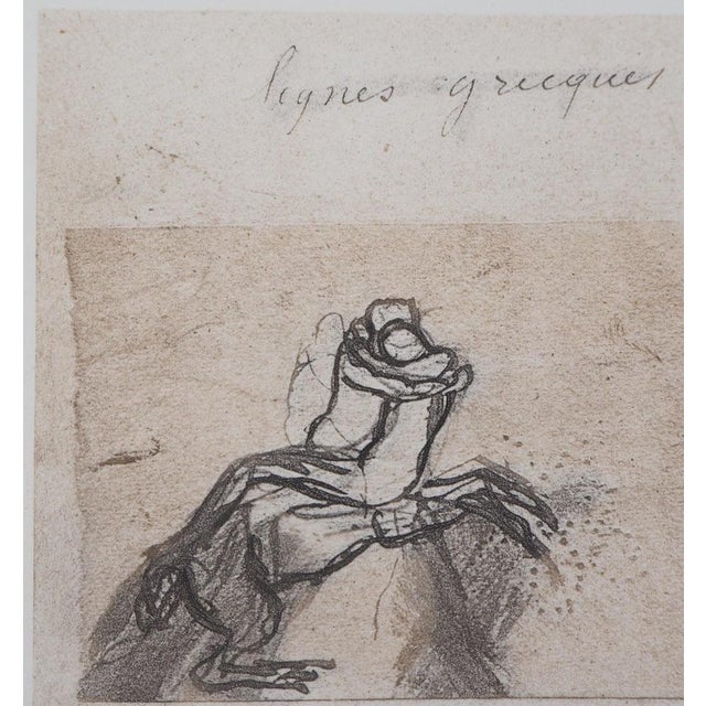 Auguste Rodin, Lignes grecques, Etching For Sale - Image 3 of 4