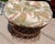 Contemporary Russell Woodard Attributed Spun Fiberglass Vintage Modern Ottoman For Sale - Image 3 of 9