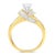 This gorgeous 14kt Two-Toned Gold 1.16 cttw Round, Baguette and princess Diamond Cut Ring is beautifully crafted and...