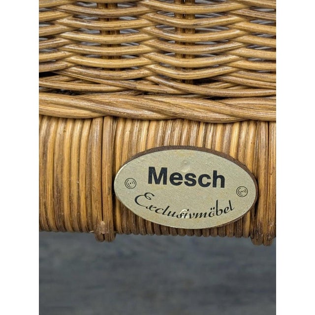 Rattan Armchair from Masch, 1970s For Sale - Image 6 of 8